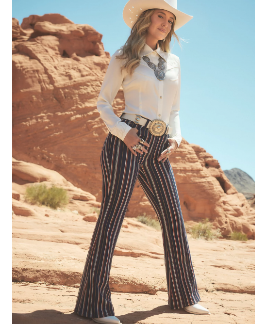 Wrangler - Lainey Wilson Striped Flare Jean Wrangler - Lainey Wilson Striped Flare Jean
