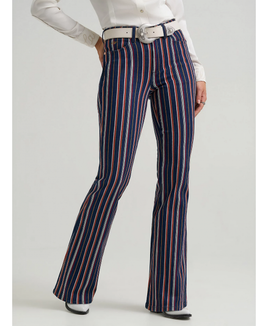 Wrangler - Lainey Wilson Striped Flare Jean Wrangler - Lainey Wilson Striped Flare Jean