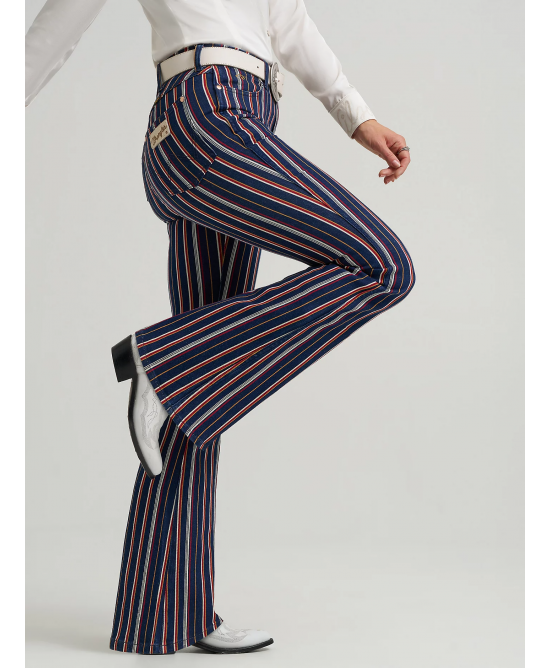 Wrangler - Lainey Wilson Striped Flare Jean Wrangler - Lainey Wilson Striped Flare Jean