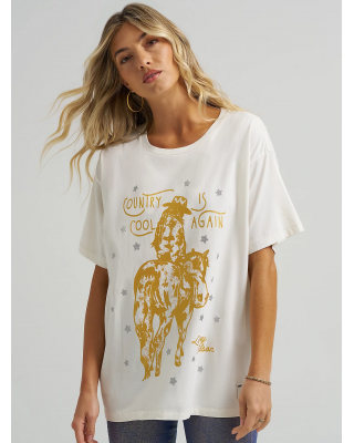 Wrangler - Lainey Wilson Country Is Cool Oversized Tee