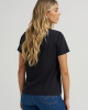 Wrangler - Lainey Wilson Lainey Wilson Regular Tee - Black - Shooting For The Moon Wrangler - Lainey Wilson Lainey Wilson Regular Tee - Black - Shooting For The Moon
