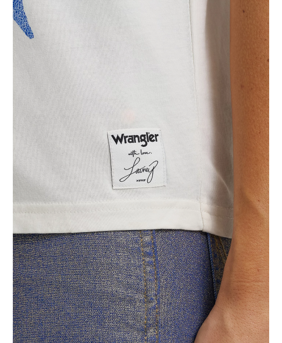 Wrangler - Lainey Wilson Regular Tee - Eagle Wrangler - Lainey Wilson Regular Tee - Eagle