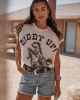 Wrangler - Lainey Wilson Giddy Up T-Shirt Wrangler - Lainey Wilson Giddy Up T-Shirt