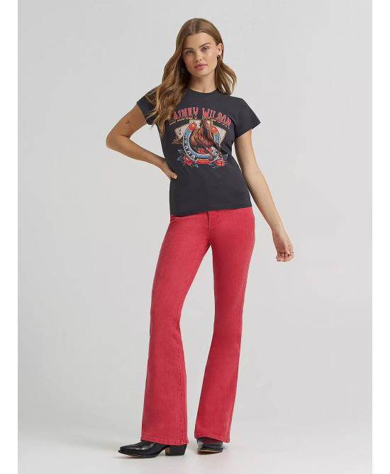 Wrangler - Lainey Wilson Horse Cards T-shirt