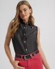 Wrangler - Lainey Wilson Distressed Sleeveless Shirt Wrangler - Lainey Wilson Distressed Sleeveless Shirt