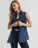 Wrangler - Lainey Wilson Sleeveless Shirt w/ Flames Wrangler - Lainey Wilson Sleeveless Shirt w/ Flames