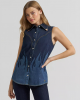 Wrangler - Lainey Wilson Sleeveless Shirt w/ Flames Wrangler - Lainey Wilson Sleeveless Shirt w/ Flames