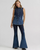 Wrangler - Lainey Wilson Sleeveless Shirt w/ Flames Wrangler - Lainey Wilson Sleeveless Shirt w/ Flames