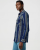 Wrangler - Regular Western Indigo Shirt - Blue Wrangler - Regular Western Indigo Shirt - Blue