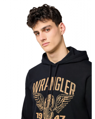 Wrangler - Americana Black Hoodie
