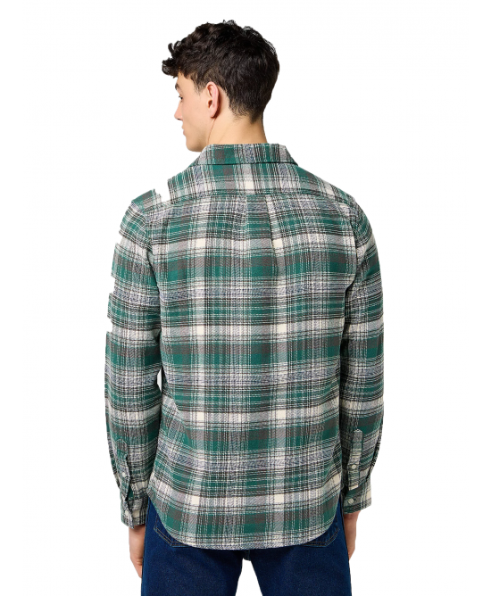 Wrangler - Cotton Shirt Green