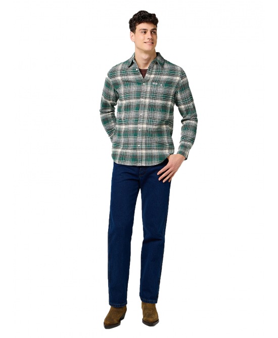 Wrangler - Cotton Shirt Green