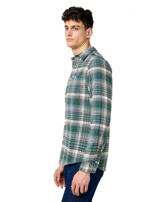 Wrangler - Cotton Shirt Green
