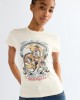 Wrangler - Shrunken Band T-shirt Egret Beige Wrangler - Shrunken Band T-shirt Egret Beige