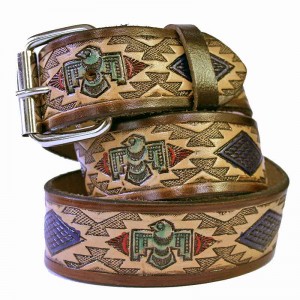 Leather Belt - Aztec Leather Belt - Aztec