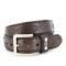 Mayura 1020 Snakeskin Python Belt Brown