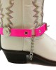 Boot Strap - Back Fringe Magenta Boot Strap - Back Fringe Magenta