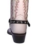 Boot Straps - Conical Stud Black - Thin Boot Straps - Conical Stud Black - Thin