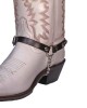 Boot Strap - Conical Stud 1/2 Dark Brown