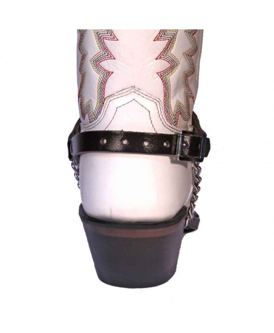 Boot Straps - Oval Dark Brown