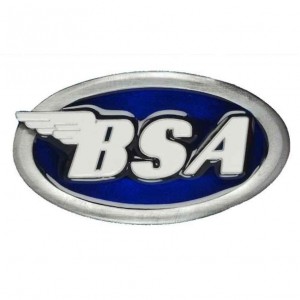Belt Buckle - BSA Oval Logo Blue Belt Buckle - BSA Oval Logo Blue
