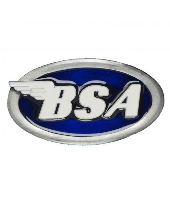Belt Buckle - BSA Oval Logo Blue
