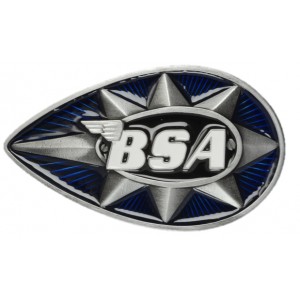 Belt Buckle - BSA Teardrop Star Blue/Black Belt Buckle - BSA Teardrop Star Blue/Black
