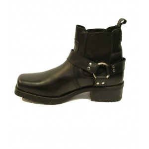 Woodland - Harley Men's Harness Cowboy Boot Black