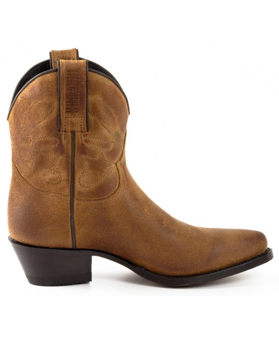 Mayura 2374 Serrapim Whisky Ladies Cowboy Ankle Boots Mayura 2374 Serrapim Whisky Ladies Cowboy Ankle Boots