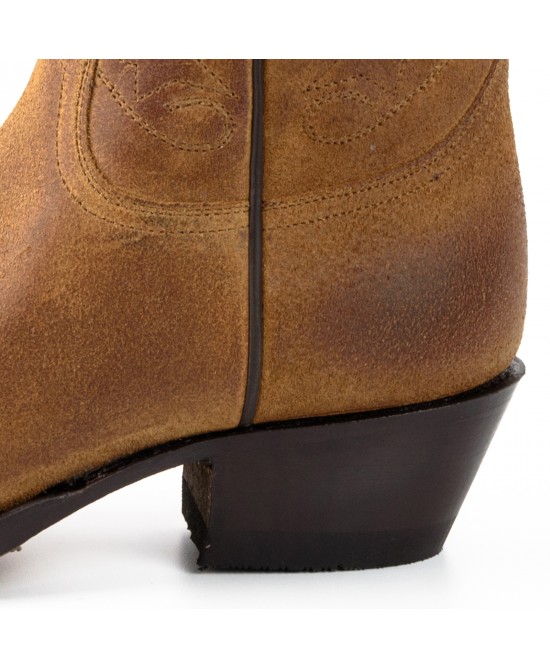 Mayura 2374 Serrapim Whisky Ladies Cowboy Ankle Boots Mayura 2374 Serrapim Whisky Ladies Cowboy Ankle Boots