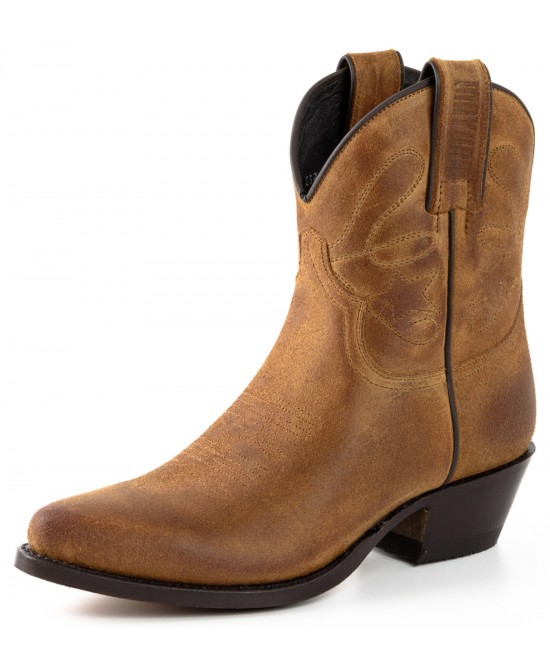 Mayura 2374 Serrapim Whisky Ladies Cowboy Ankle Boots Mayura 2374 Serrapim Whisky Ladies Cowboy Ankle Boots