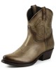 Brown/Grey Cowgirl Ankle Boots Brown/Grey Cowgirl Ankle Boots