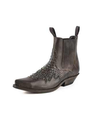 Mayura Rock 2500 Marron Dark Brown Snakeskin