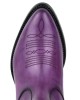 Mayura 2487 Marilyn Purple Ladies Cowboy Ankle Boots