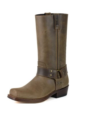 Mayura 001 Cowboy Biker Boot Brown