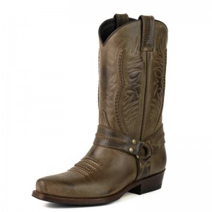 Mayura 007 Cowboy Biker Boot Brown