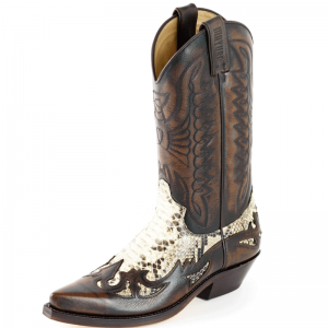 Mayura 1935 Brown/Genuine Snakeskin Natural