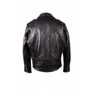 Leather Jacket- Brando Black Leather Jacket- Brando Black