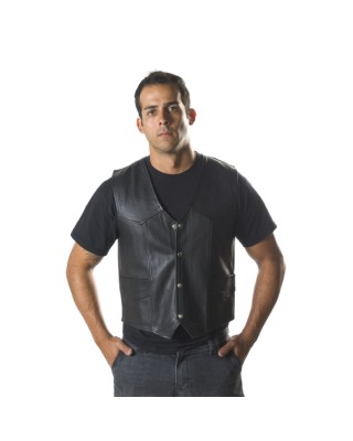OSX - Leather Waistcoat - 201
