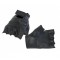 Plain Fingerless Leather Gloves
