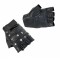  Conical Studded Leather Fingerless Gloves