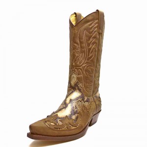 Sendra - 3241 Brown Faux Snakeskin