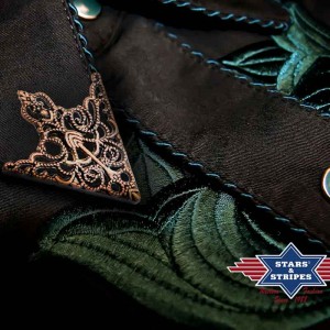 Stars & Stripes - Collar Tip Copper Stars & Stripes - Collar Tip Copper