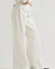 Wrangler - Lainey Wilson Tour Barrel High Rise Denim Jeans - Pearl White